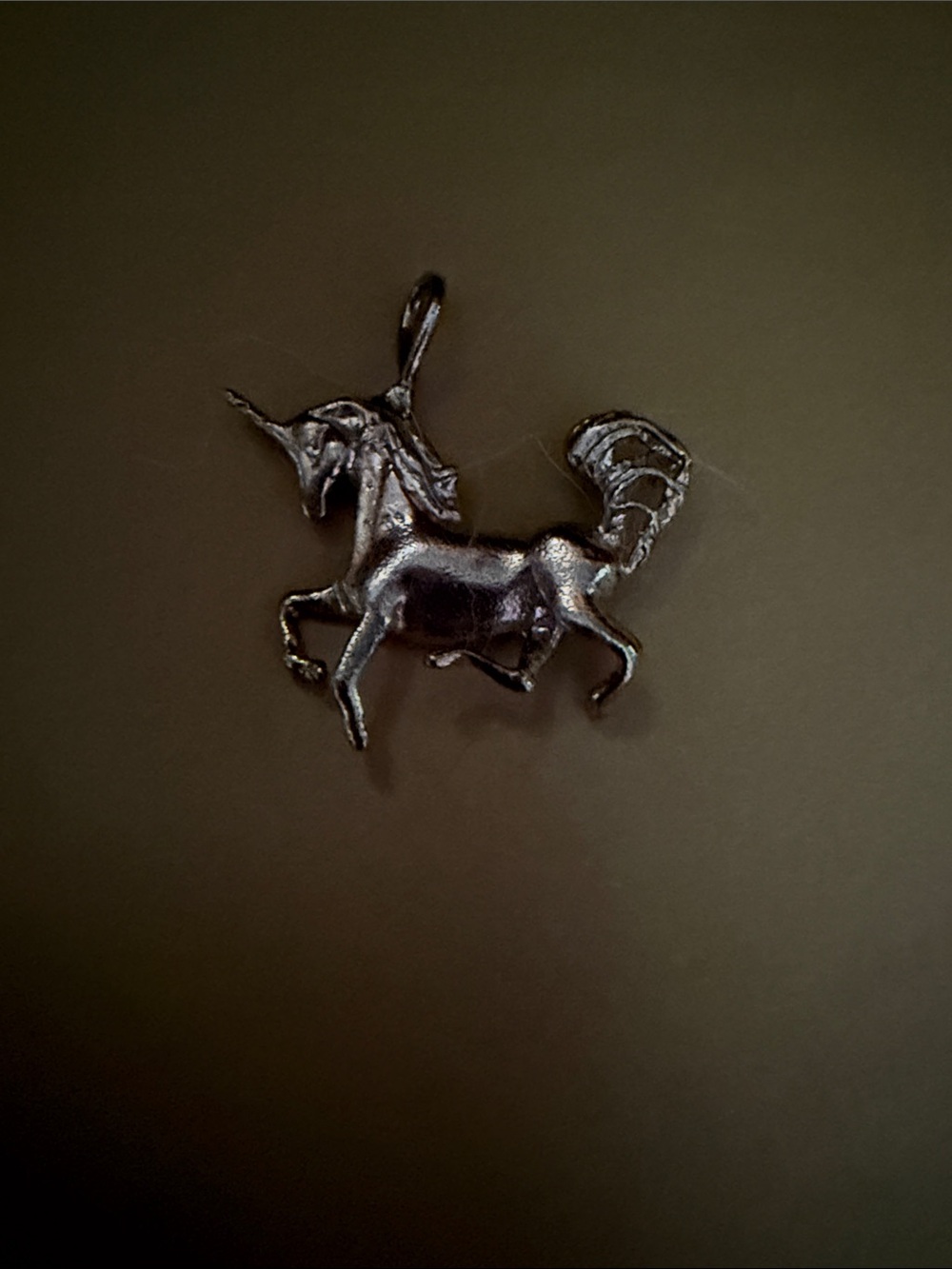Vintage Sterling Silver Unicorn Charm